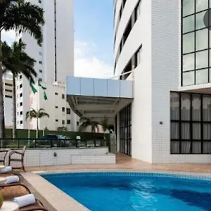 Apartamento Flat Em Ponta Neg Vista O Mar - Plaza Suites, Natal